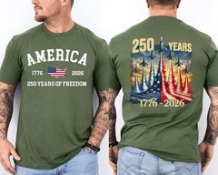 250 Years America Anniversary Fighter Jets 250th Birthday We The People 2 Sided