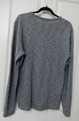 Men’s VINCE Long Sleeves Shirt Bluish Gray Small sku341/.8