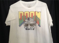 MF Doom White Cotton T-Shirt Full size S-5XL Gift For Fans HL894