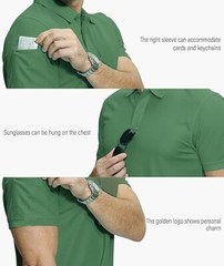 Men’s Polo Shirt Golf Sports Plain Casual New T Shirt Short Sleeve