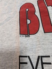 Vtg 90s I Want To Be Like Barbie T Shirt Single Stitch L Gray Licensed USA EUC