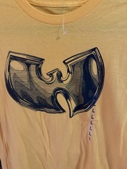 Brand new without tags Yellow Wu-Tang Clan Logo graphic tee #raptee #hiphop
