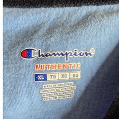 Champion Mens XL Blue You Play Ball Like A Girl Raglan Baseball 3/4 Sleeve Tee