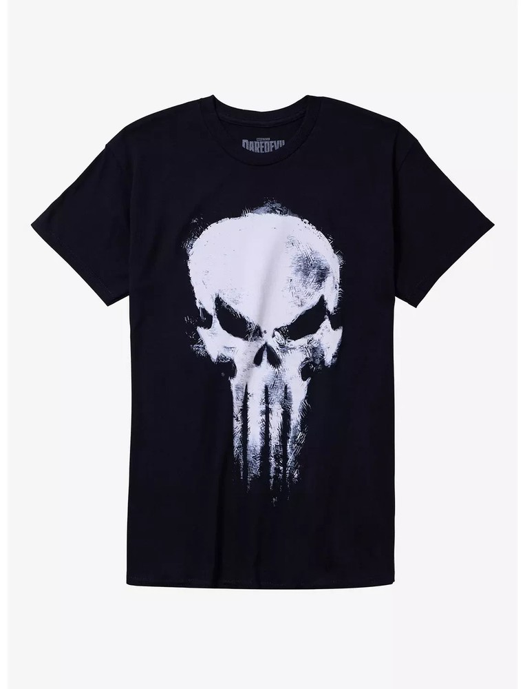 Marvel Daredevil: Born Again Punisher Skull T-Shirt