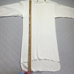 Vintage Hanes Long Johns Shirt Top Mens Large Lot 2 White Thermal USA Underwear