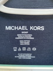 NEW Michael Kors Loungewear Men’s Small Blue T-Shirt Long Sleeve NWT $49.50