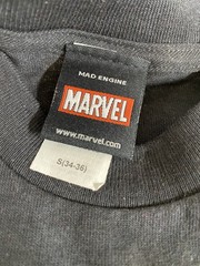Marvel Punisher TShirt Mens Black Skull Logo Frank Castle Mad Engine small