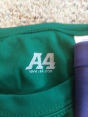 Mens 3X A4 Marathon Performance S.Sleeve Moisture Wick TShirts New 4 colors