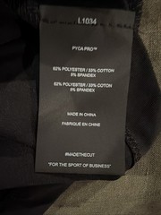 NWOT Cuts AO Men’s XL Long Sleeve Crew Curve-Hem Black Tee- $64 Retail!