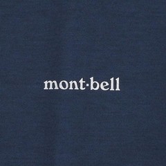 Mont-bell T-shirt, Long Sleeve, Men’s, Wickron, UV Protection, 1114688, Navy NV