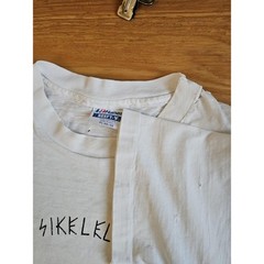 Nkosi Sikeleli Afrika Nero Roots Africa T-Shirt Double Sided White Sz L 1990s