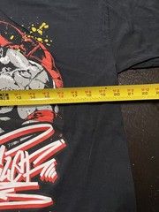 Street Fighter Zangief Nerds Clothing Brand Graphic T-Shirt, Black, Size: Large