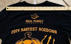 Navy Seal Family Foundation 2024 Harvest Howdown Tshirt Men’s M Black