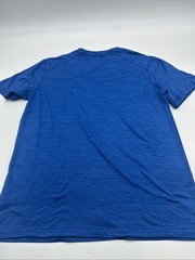 Eddie Bauer T-Shirt Men Small Graphic Print Logo Blue ..#27832
