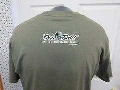 Vintage US Marine Corps T Shirt Ooo Raah! Show Your War Face 7.62 Design Large