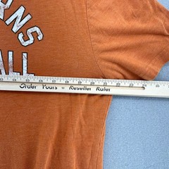 University of Texas Longhorns Fanatics Football T Shirt Mens L Orange NCAA Frat