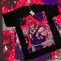 Akuma Gouki T-shirt Karate Street Fighter Video Games Fighting Shirt Black