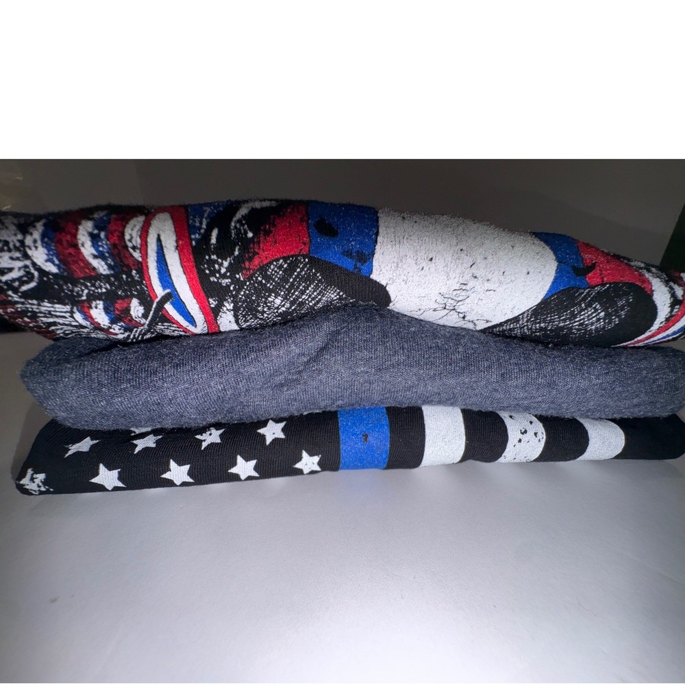 Mens We The People Holsters & Black Hawk Style Patriotic TShirt Bundle Small 3pc