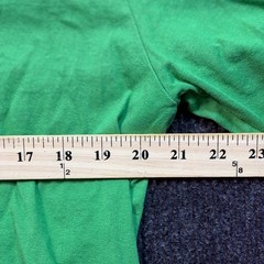 Apple T-Shirt Unisex XL Green Short Sleeve Recycled Cotton Logo Casual Tee