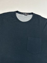 RLX by Ralph Lauren Short Sleeve Crewneck Double Tee – Black/Grey – Size: Medium