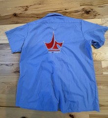 Vintage Dickies Paul Jr Designs Mechanic Work Shirt American Chopper Y2K Biker.”