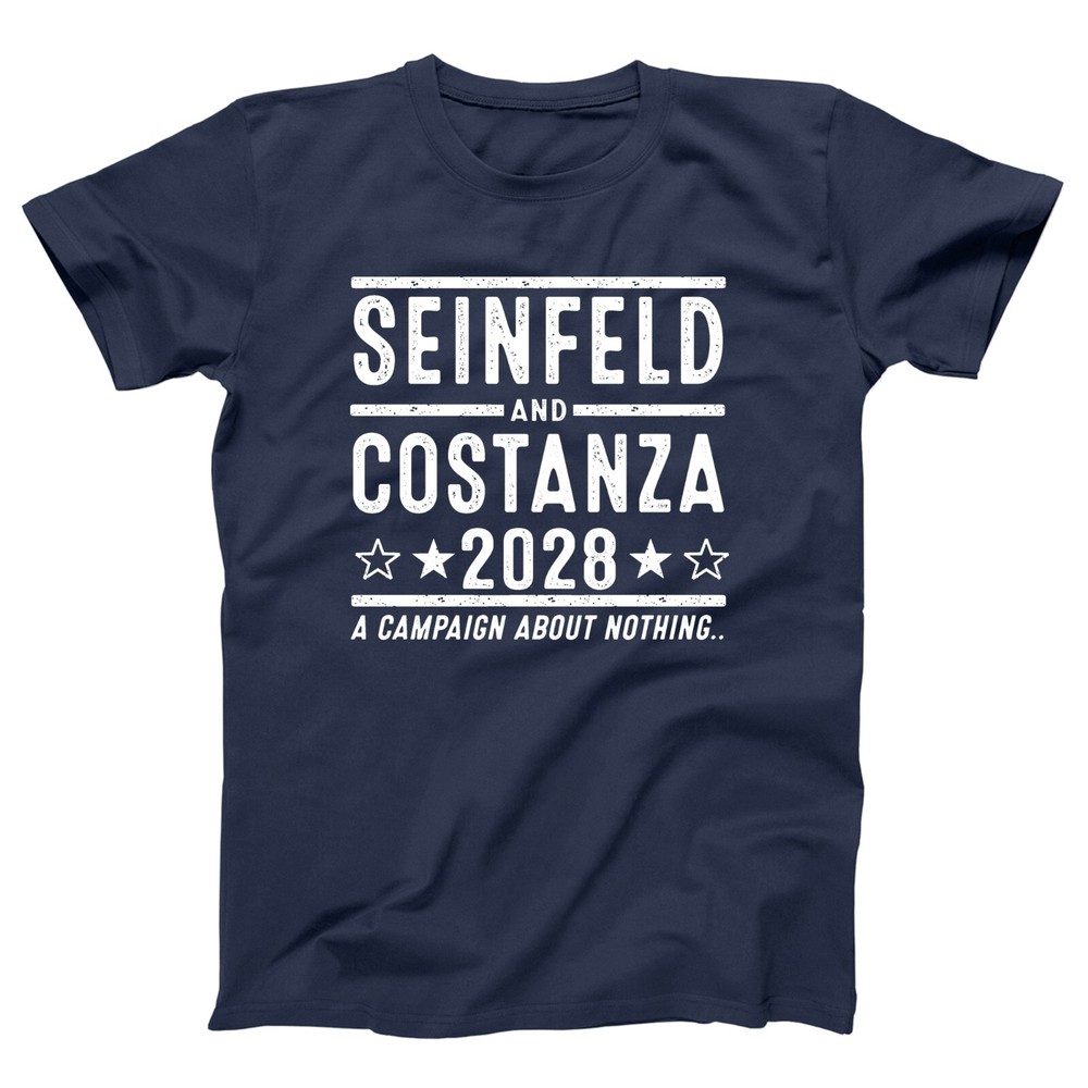Seinfeld and Costanza 2028 Election – funny 90s tv show Xs-5x Unisex Soft Tshirt