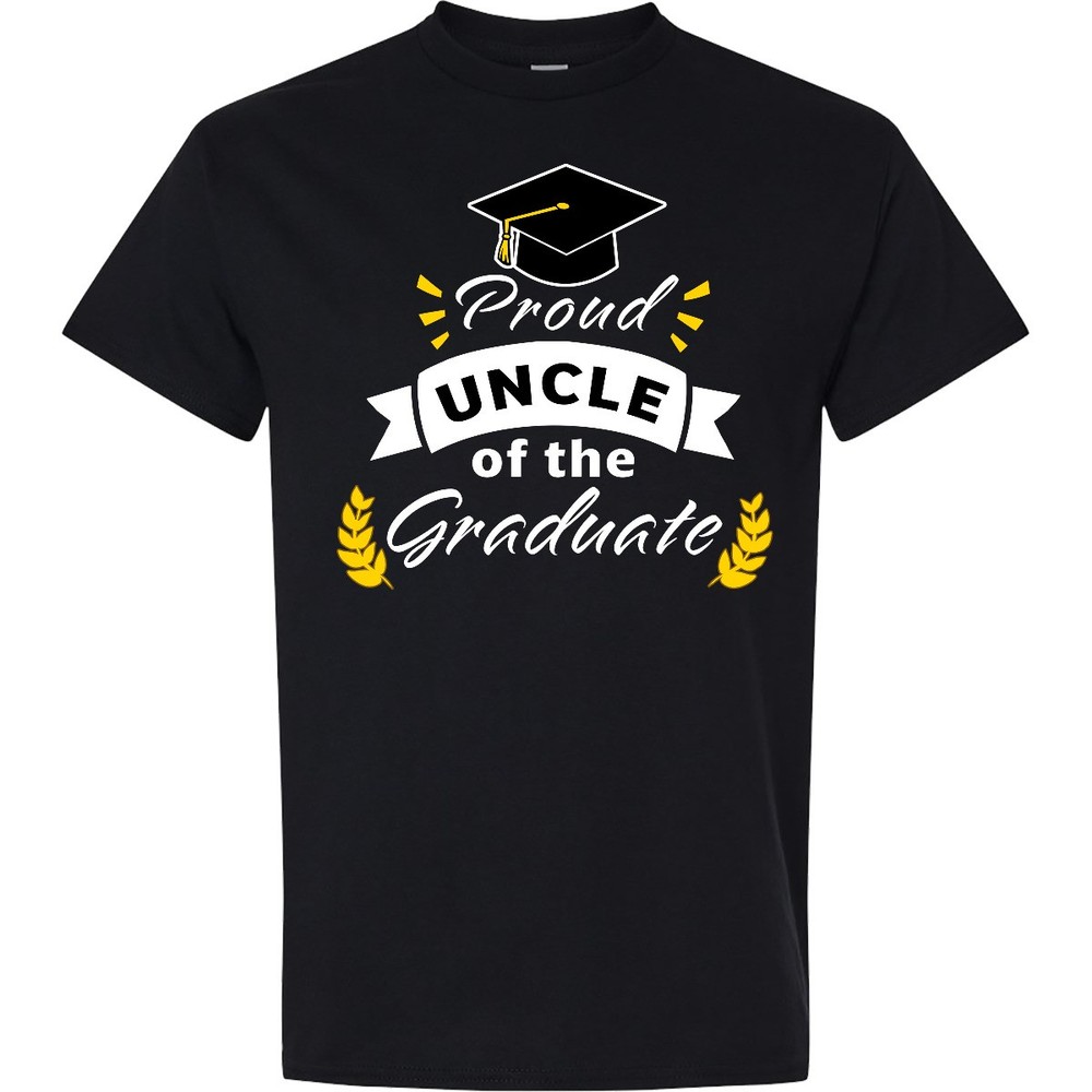 Inktastic Family Graduation-Proud Uncle Of The Graduate T-Shirt Graduation Day