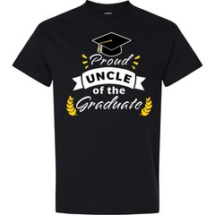 Inktastic Family Graduation-Proud Uncle Of The Graduate T-Shirt Graduation Day