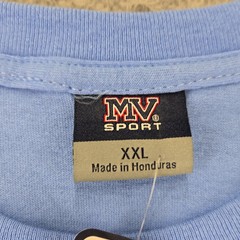 MV Sport Shirt Mens XXL Blue Florida Gateway College Short Sleeve Crew Neck