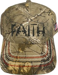 Faith Guns 2nd Amendment Embroidered Camo Structured Adjustable Hat