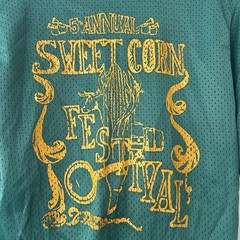 Vintage Sweetcorn Festival Mesh Shirt Adult M* Green Jersey Agriculture Farming
