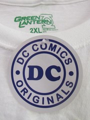 Green Lantern DC Originals T-Shirt 2XL White NWT HH043