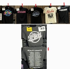 The Strokes Reality Awaits The World 2026 T Shirt reprint