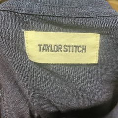 Taylor Stitch Mens Slub Pocket Tee Rinsed Indigo Blue 100% Organic Cotton 42 L