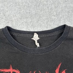 Vintage Dethklok Metalocalypse Tshirt Size Large Black World Tour Y2K