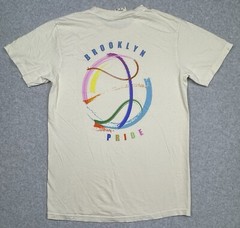 Brooklyn Pride Men’s Basketball T-shirt LGBTQ Comfort Colors NWT Size Small
