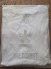 MANMADE THE T-SHIRT White Cotton Knit Logo Men’s 3XL Crew Neck Short Sleeve
