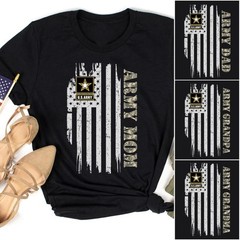 Proud Army Mom Shirt Army Dad Army Grandma Army Grandpa Custom Army Family