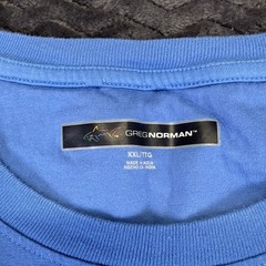 Greg Norman T-Shirt Men’s-XXL Chest Pocket Regular Fit Short Sleeve Blue