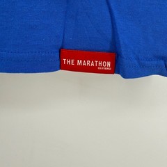 The Marathon Clothing TMC Run A Lap Graphic T Shirt Blue Size S