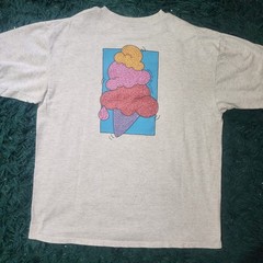 Vintage 90s Ben & Jerry’s Baltimore MD Scoop Shops Ice Cream Graphic Tee XL