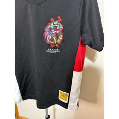 Black Pike C.R.E.A.M. Legend Collection Colorblock Graphic Shirt Mens Small