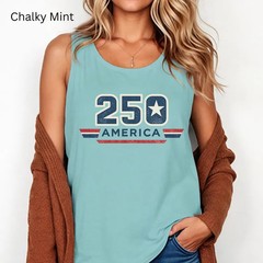 America Patriotic Tank Top