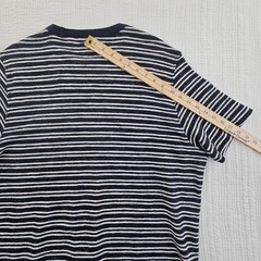 Common People T-Shirt Men’s L Navy Striped NWT Short Sleeve NEW Super Soft Crew