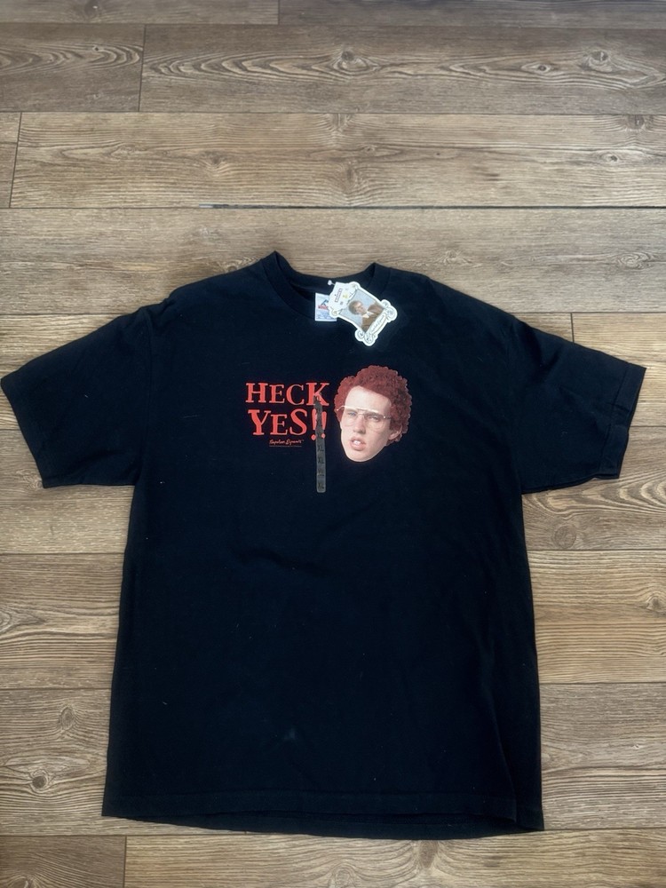 napoleon dynamite shirt Vintage XL Black