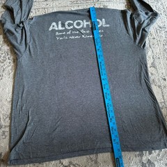 Brad Paisley Alcohol Tour Concert Long Sleeve Shirt Sz 2XL Gray
