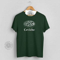 Ceviche TShirt: Peruvian Dish, Food Souvenir, Peru, Various Colours.