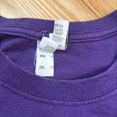 Mardi Gras Purple T Shirt XXL 100% Cotton New Orleans Louisiana Parade Krewe
