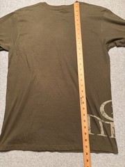 Rare Mick Mars 1313 Motley Crue T-Shirt Mens Medium Green AAA Short Sleeve Crew