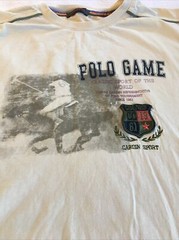 Pierre Cardin Beige T-shirt, Polo Game w Embroidered Patch, XXL, Cardin Sport